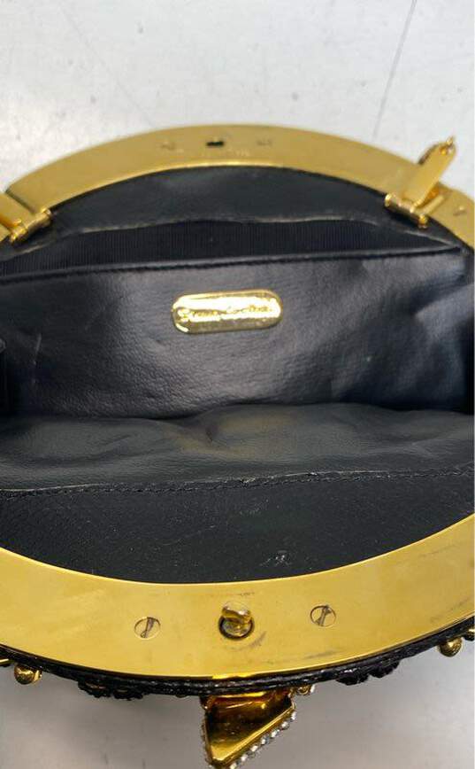 Finesse Le Model Embellished Vintage Convertible Clutch Black image number 3