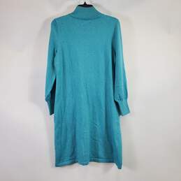 Talbots Women Turquoise/Speckled Dress M NWT alternative image