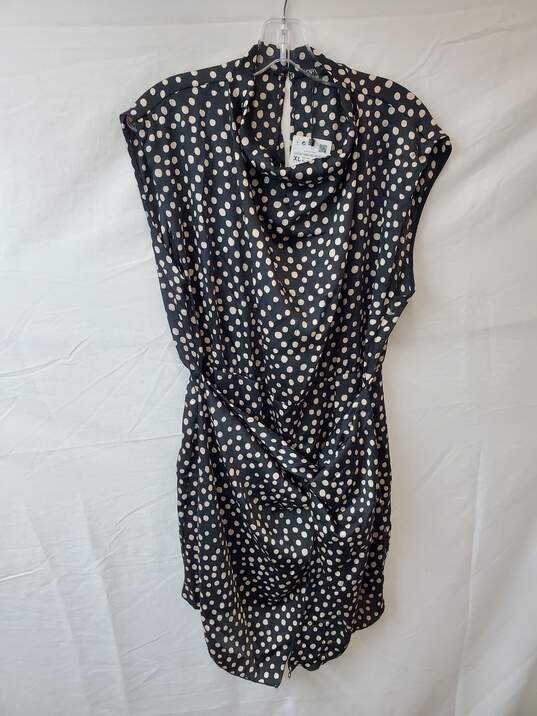 Zara Sleeveless Polka Dot Dress Women's Size XL NWT image number 1