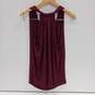 Michael Stars for Anthropologie Women's Burgundy Top One Size image number 2