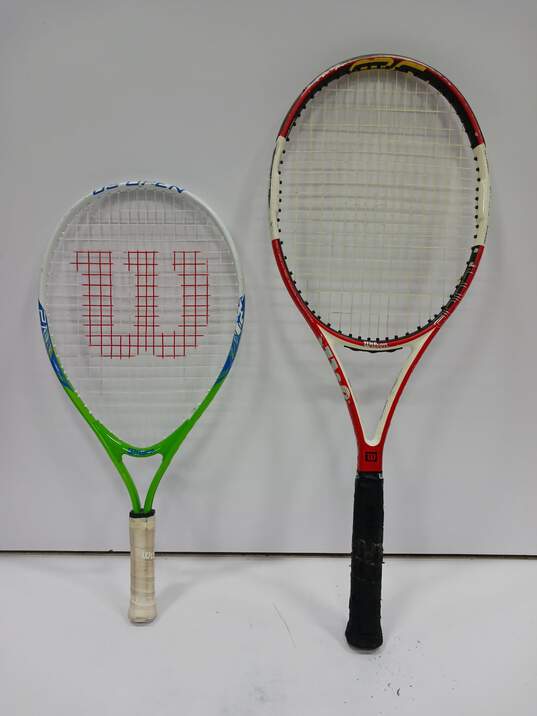 Bundle of Wilson Tennis Rackets image number 4