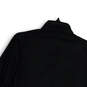 Womens Black 1/4 Zip Mock Neck Long Sleeve Pullover Track Jacket Size XL image number 4