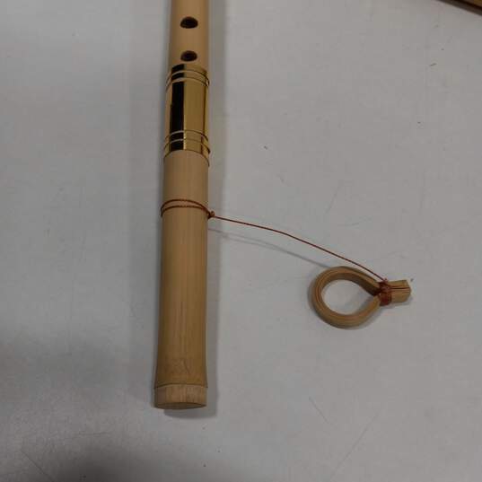 Wooden Flute with Travel Bag image number 4