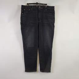 Madewell Women Black Straight Jeans Sz32