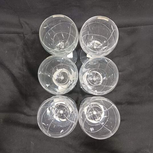 Bundle of Six Marquis Caelyn Clear Vine Glasses image number 2