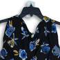 Kasper Womens Multicolor Floral Cowl Neck Sleeveless Pullover Blouse Top Size 1X image number 4