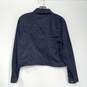 Michael Kors Women's Navy Blue Denim Crop Jacket Size M NWT image number 2