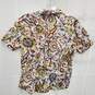 Patagonia Women's Organic Cotton Multicolor Paisley Button Up Shirt Size 6 image number 2