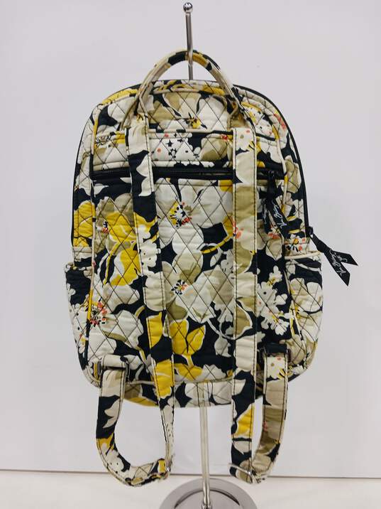Multicolor Floral Vera Bradley Backpack image number 2