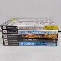 Bundle of 5 Assorted Sony PlayStation 2 Games