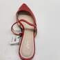 Zara Slingback Pointed Toe Mules Red 6.5 image number 8