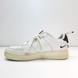 Nike Air Force 1 LV8 Utility Overbranding (GS) Athletic Shoes White Black AR1708-100 Size 6Y Women's Size 7.5 alternative image
