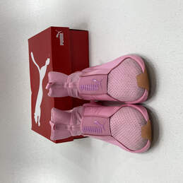 NIB Womens Fierce Bright 190304 03 Pink Mid Top Slip-On Sneaker Shoes Sz 6.5