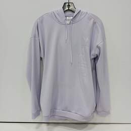 Adidas Women's Lavender Gear Up Hoodie Sweatshirt Size M