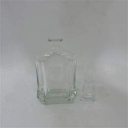 Wisconsin Kenworth   Glass Liquor  Decanter w/2 Glasses alternative image