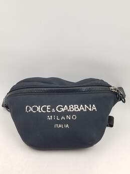 Authentic D&G Black Logo Belt Bag