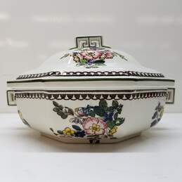 Vintage Royal Doul England China Serving Bowl with Lid alternative image
