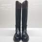 Michael Kors 'Preston' SG19F Black/Brown 17in Knee High Boots Women's Size 8.5 image number 4