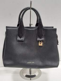 Michael Kors Black Pebbled Leather Handbag