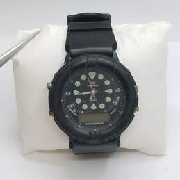 Vintage Men's Cosmos 80s Alarm Quartz Stainless Steel Watch