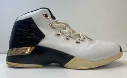 Nike Air Jordan 17 White Athletic Shoe Men 8