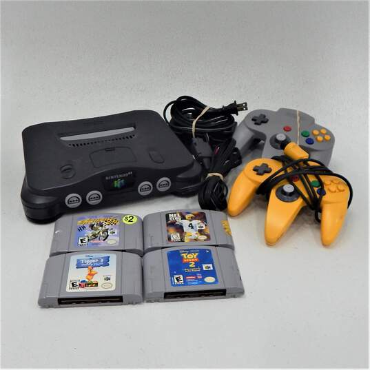 Nintendo 64 N64 w/4 Games Toy Story 2 image number 1