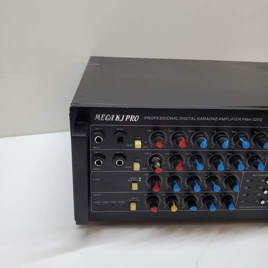Mega KJ Pro Pma-320II 800W Max Output Karaoke Mixing Amplifier (Untested) image number 3