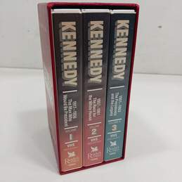 3pc Reader's Digest John Fitzgerald Kennedy VHS Box Set