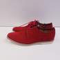 Aldo Rafaello Suede Loafers Red 10.5 image number 1