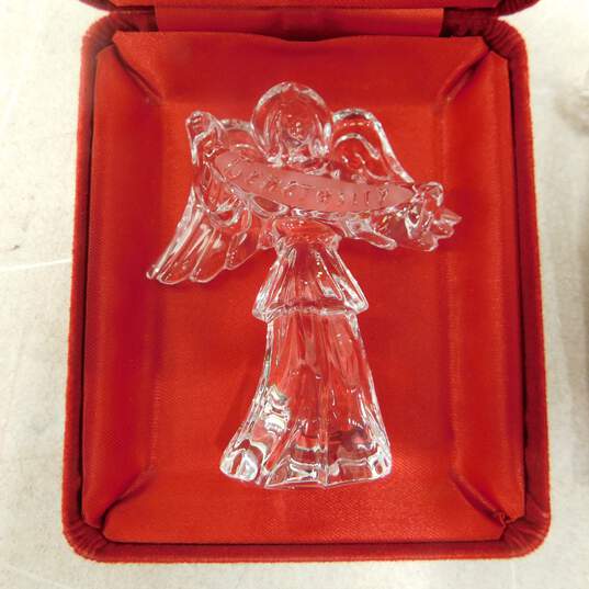 Waterford Crystal Angel Generosity Ornament image number 2