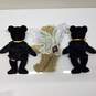 Lot of 3 Vintage 1990's TY Plush Bennie Baby Bears image number 2