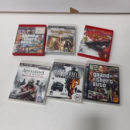 Bundle of 6 Assorted PlayStation 3 Video Games alternative image