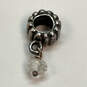 Designer Pandora 925 ALE Sterling Silver White Stone Classic Dangle Charm image number 3