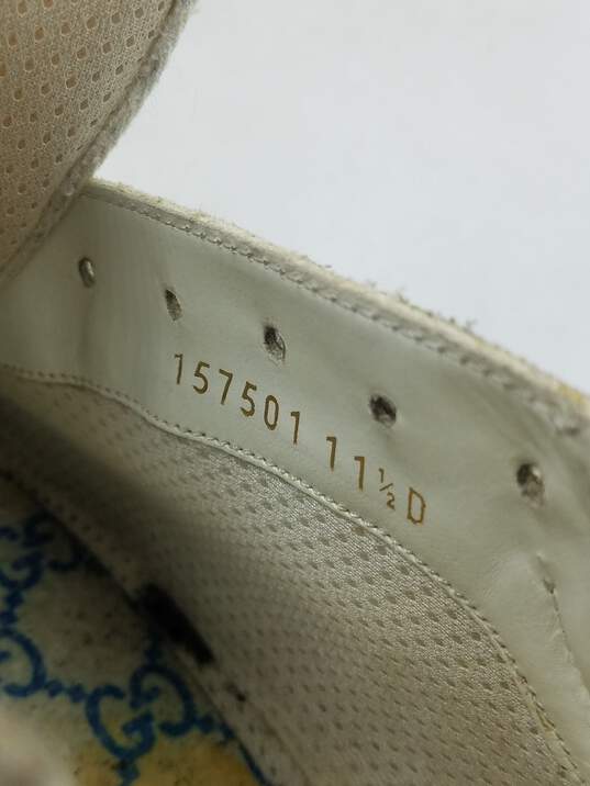 Authentic Gucci GG Ivory Court Sneaker M 11.5D image number 7