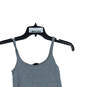 Womens Gray Spaghetti Strap Scoop Neck Stretch Camisole Tank Top Size XXS image number 3