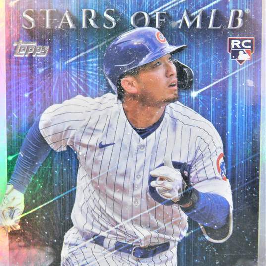 2022 Seiya Suzuki Topps Rookie Stars of MLB Chicago Cubs image number 2