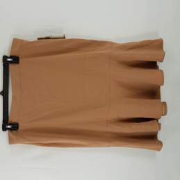 DKNY Women Brown Skirt L NWT alternative image