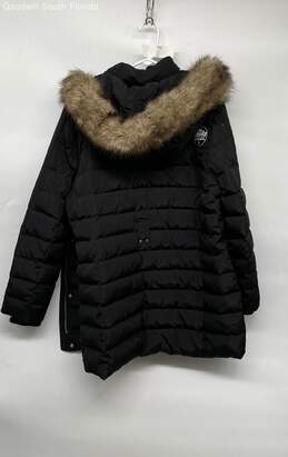 Michael Kors Womens Black Puffer Coat Size XL alternative image