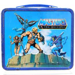 VNTG 1980's He-Man and the Masters of the Universe Metal Lunchbox w/ Handle