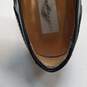 Mezlan Havana Black Leather Tassel Loafers Men's Size 10 image number 8