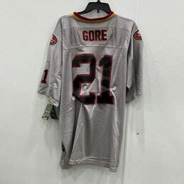 NWT Mens Gray San Francisco 49ers Frank Gore #21 Football Jersey Size 40 alternative image