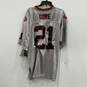 NWT Mens Gray San Francisco 49ers Frank Gore #21 Football Jersey Size 40 image number 2