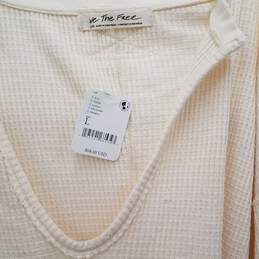 Free People Buttercup Thermal Top NWT Size Large alternative image
