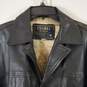 Cambra Men's Black Leather Jacket SZ L image number 2