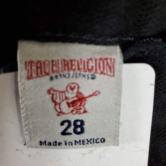 True Religion Men Black Jeans Sz 28 image number 4