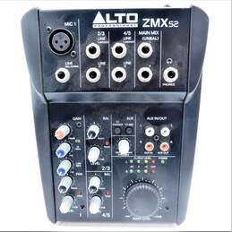 Alto Professional Brand ZMX52 Model Compact Audio Mixer