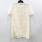Burberry Brit White Cotton Lace Shirt Tunic Women's Mini Dress Size 10 with COA image number 4