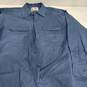 Dickies Men's Navy Blue Button Up Work Shirt Size XL image number 4