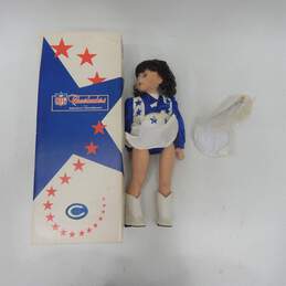 Junior Dallas Cowboys Cheerleader Doll Brown Hair IOB