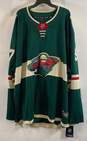 NHL Men's Green Graphic Minnesota Wild Jersey- 4X NWT image number 1